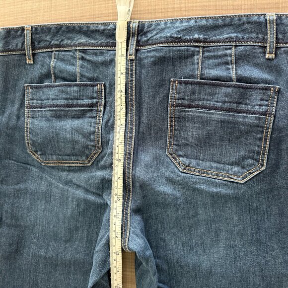 Tommy Hilfiger - Spirit Flare Dark Wash Jeans -Size 14R - Picture 10 of 14